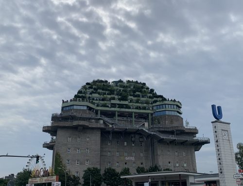 Der grüne Bunker auf St. Pauli